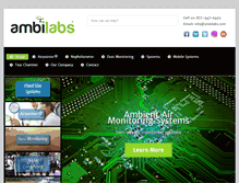 Tablet Screenshot of ambilabs.com